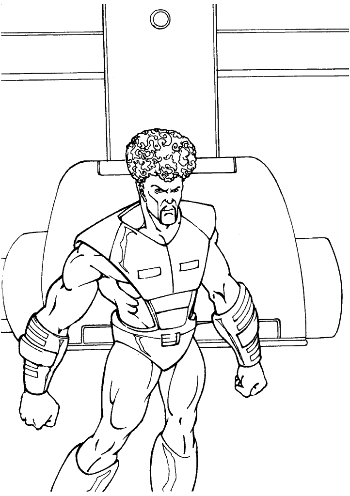 hulk para colorir