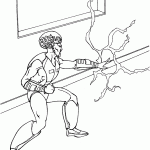 hulk para colorir
