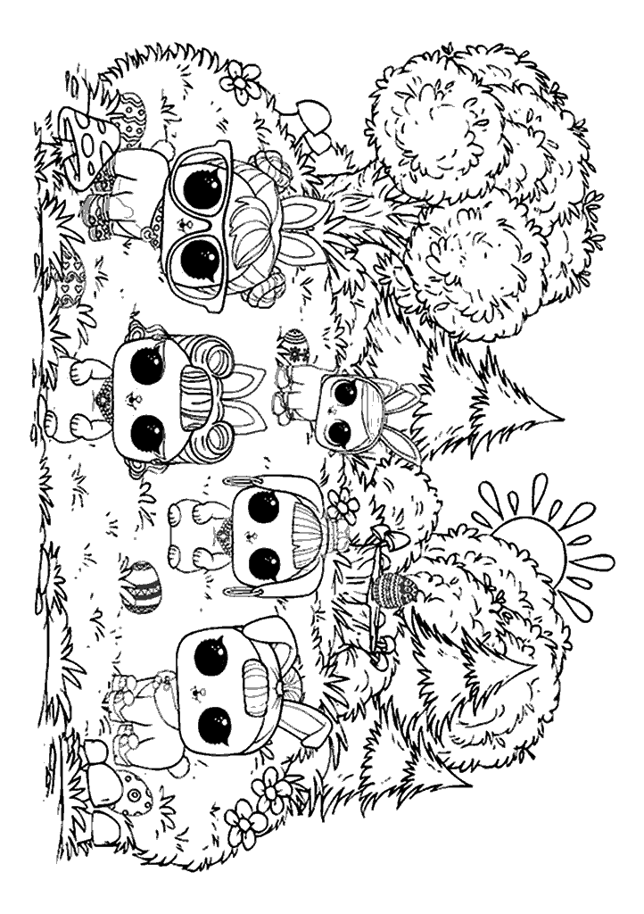 lol para colorir