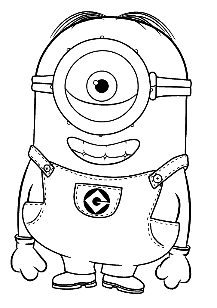 minions para colorir