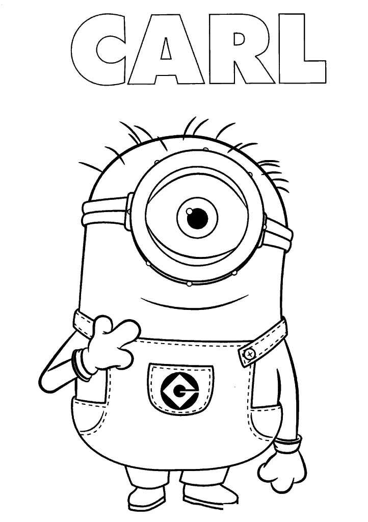 minions para colorir