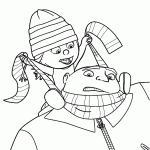 minions para colorir