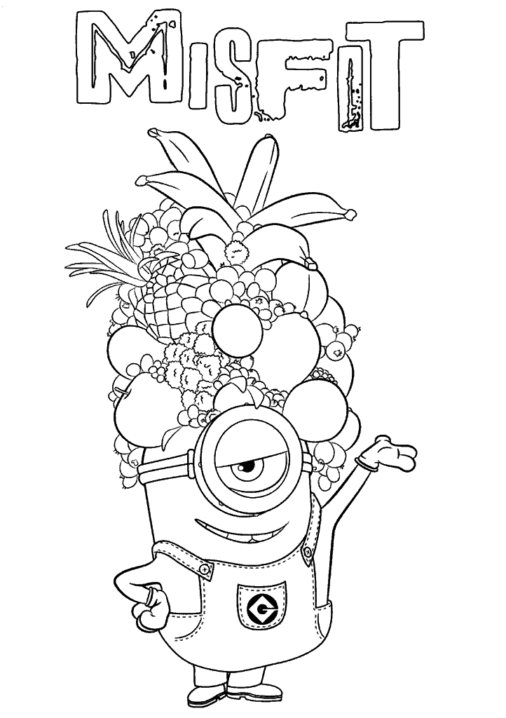minions para colorir