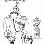 minions para colorir