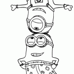 minions para colorir