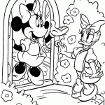 minnie para colorir