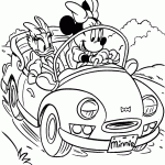 minnie para colorir