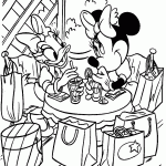 minnie para colorir