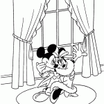 minnie para colorir