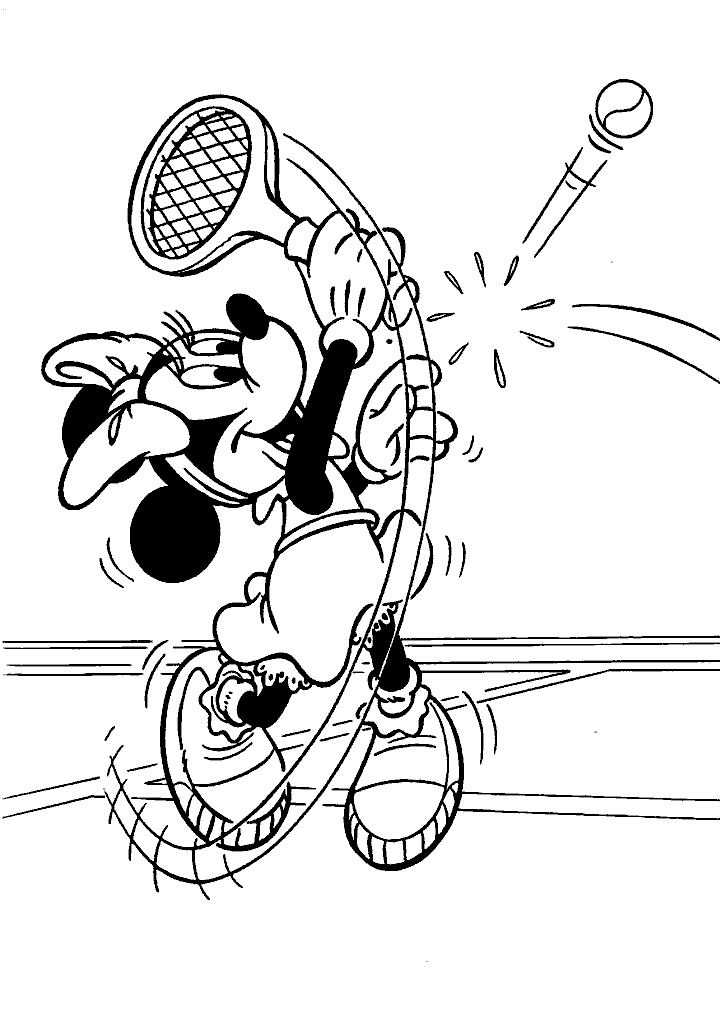 minnie para colorir