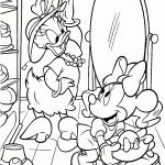 minnie para colorir