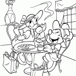 minnie para colorir