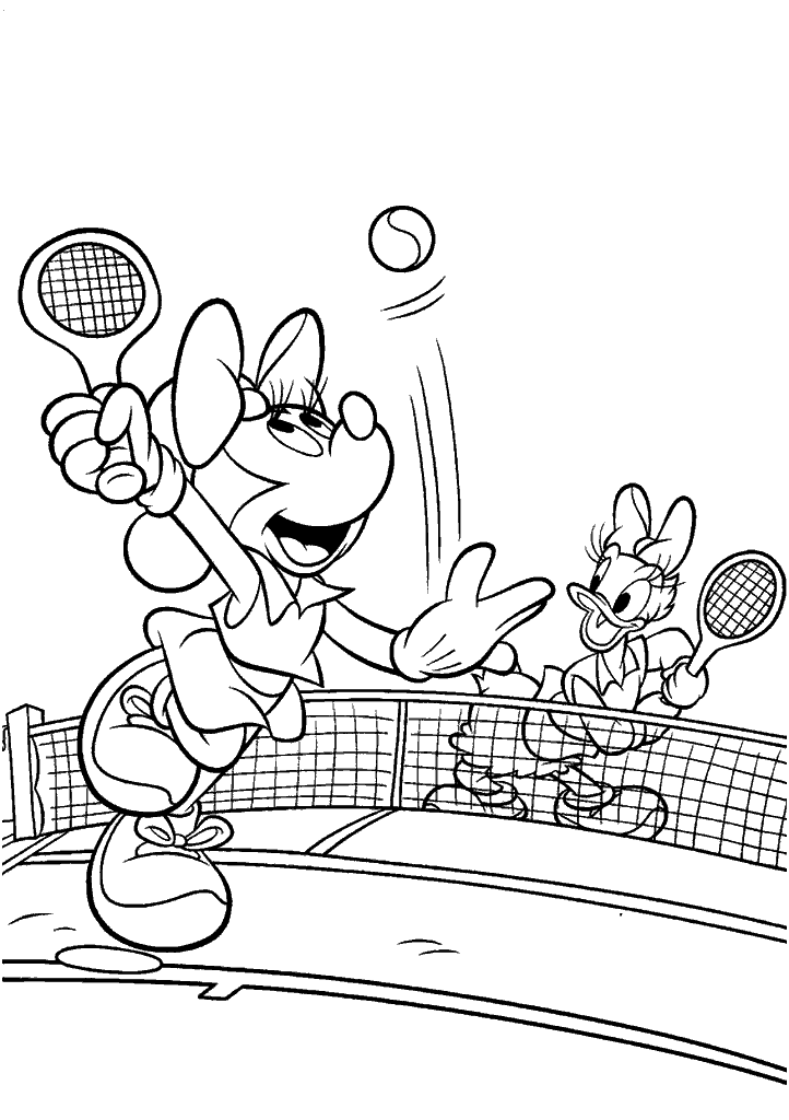 minnie para colorir