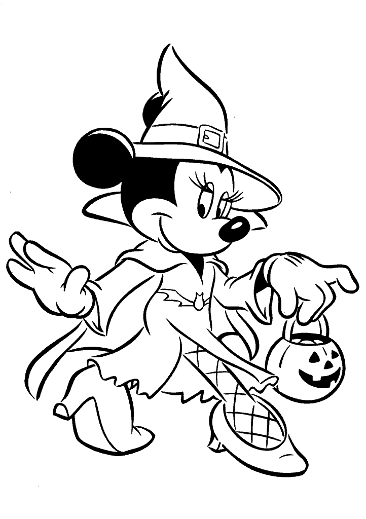minnie para colorir