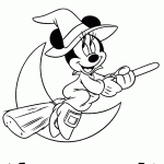 minnie para colorir