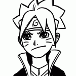 naruto para colorir