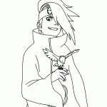 naruto para colorir