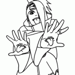 naruto para colorir