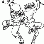 naruto para colorir