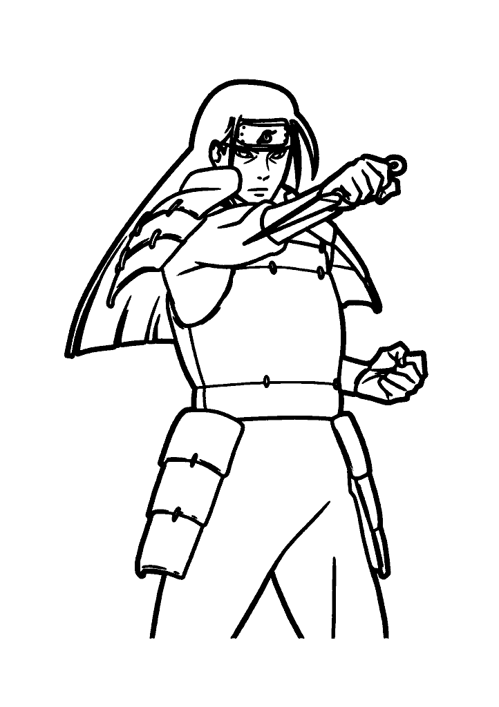 naruto para colorir