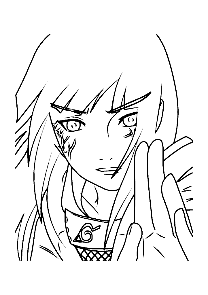 naruto para colorir