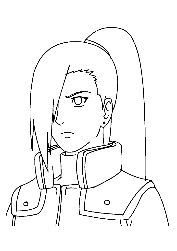 naruto para colorir