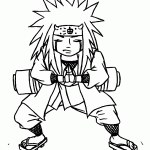 naruto para colorir