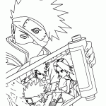 naruto para colorir