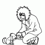 naruto para colorir