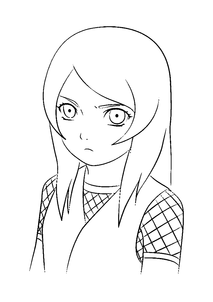 naruto para colorir