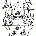 naruto para colorir