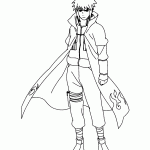 naruto para colorir