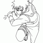 naruto para colorir