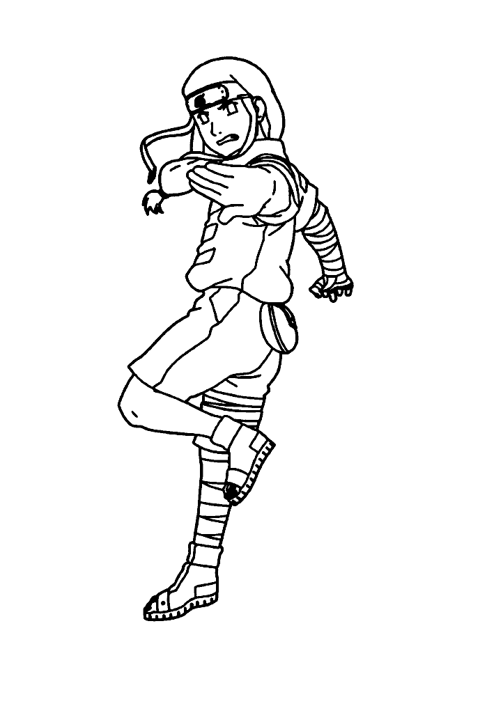 naruto para colorir