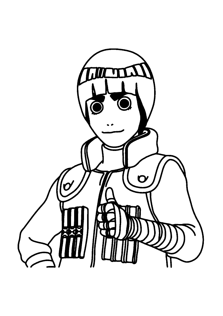 naruto para colorir