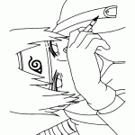 naruto para colorir