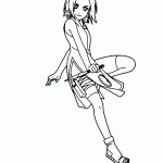 naruto para colorir