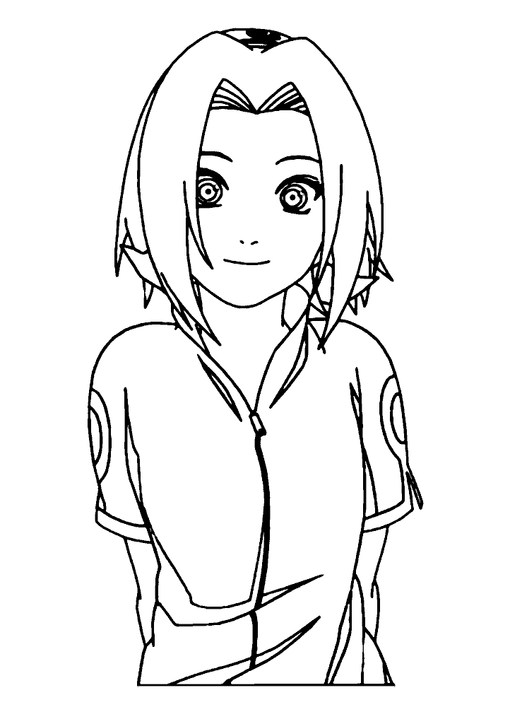 naruto para colorir
