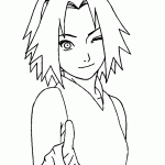 naruto para colorir