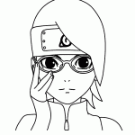 naruto para colorir