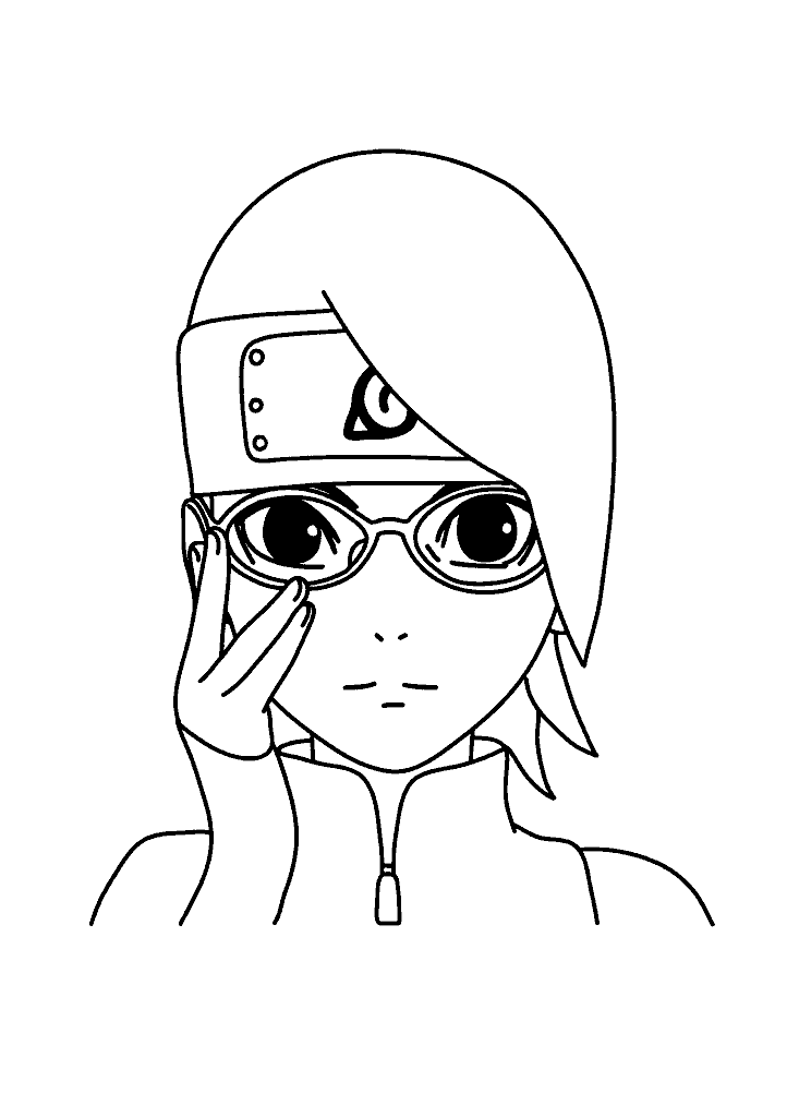 naruto para colorir