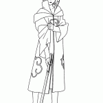 naruto para colorir