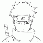 naruto para colorir