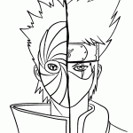 naruto para colorir