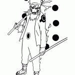 naruto para colorir