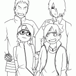 naruto para colorir