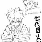 naruto para colorir