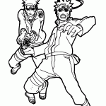 naruto para colorir