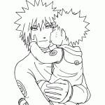 naruto para colorir