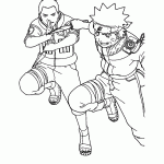 naruto para colorir